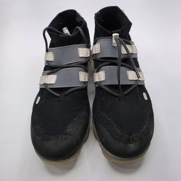 NIKE AIR VAPORMAX FLYKNIT UTILITY BLACK-COOL GREY-WHITE SIZE 9 AH6834-003 main image 4